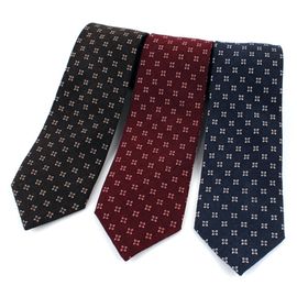 [MAESIO] MST1302 100% Wool Allover Necktie 8cm 3Color _ Men's Ties Formal Business, Ties for Men, Prom Wedding Party, All Made in Korea